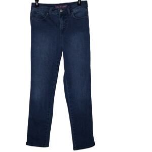Women’s Iconic Gloria Vanderbilt Jeans – Blue- Amanda Style, Size 4